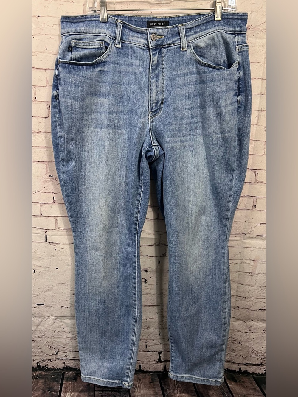 Judy Blue Size 14W Stretch Boyfriend Fit Jeans 14 Plus Size